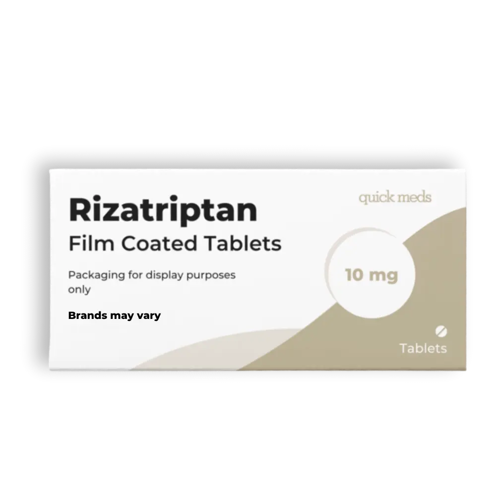 Rizatriptan 10mg Tablets